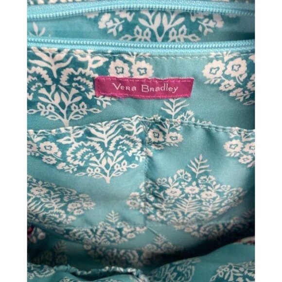 Vera Bradley Quilted Patchwork Multicolor Backpack School Travel Bag - Picture 4 of 5